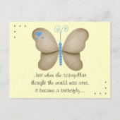 Carte postale Papillon (Devant)