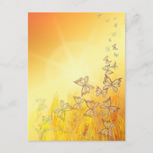Carte postale papillon (Devant)