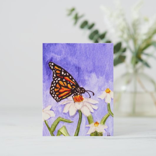 Carte postale Papillon 1 (Debout devant)