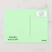 carte postale papillon 2 (Dos)