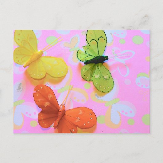 carte postale papillon 2 (Devant)