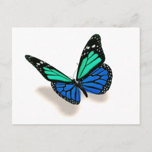 Carte Postale Papillon 3D
