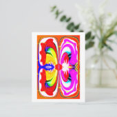 Carte Postale papillon Alien (Debout devant)