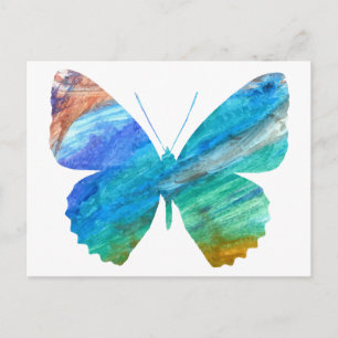 Carte Postale Papillon aquarelle
