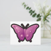 Carte Postale Papillon bulle 4 (Debout devant)