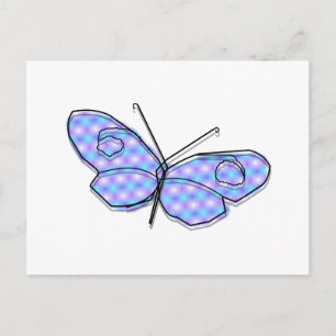 Carte Postale Papillon cosmique
