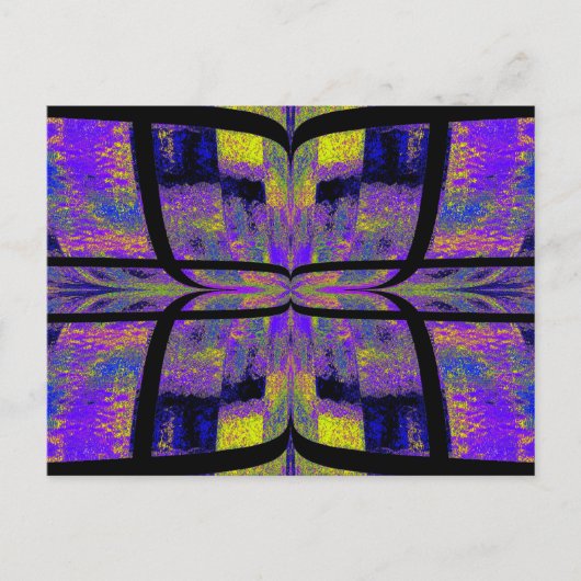 Carte Postale Papillon courbé 18 (Devant)