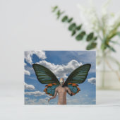 Carte Postale Papillon crânien (Debout devant)