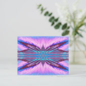 Carte Postale Papillon dans un brouillard (Debout devant)