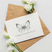 Carte Postale Papillon d'aquarelle Vintage Monarch