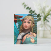 Carte Postale Papillon de fée (Debout devant)