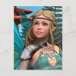 Carte Postale Papillon de fée