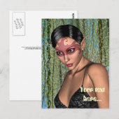 Carte Postale Papillon de fée (Devant / Derrière)