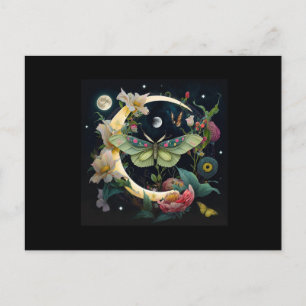 CARTE POSTALE- PAPILLON DE NUIT