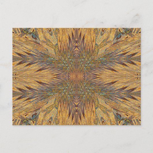 Carte Postale Papillon de plume (Devant)