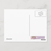 Carte Postale Papillon de printemps Fée Fantaisie Art (Dos)