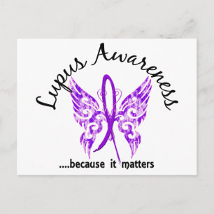 Carte Postale Papillon de tatouage Grunge 6.1 Lupus