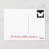 Carte Postale Papillon Diva I (Dos)