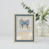 Carte Postale Papillon du bureau de création G (Debout devant)