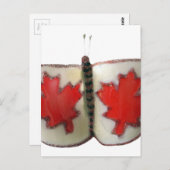 Carte Postale Papillon du Canada (Devant / Derrière)