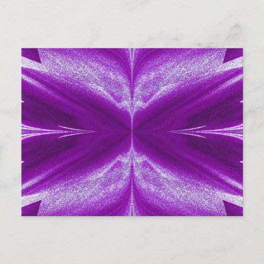 Carte Postale Papillon en violet (Devant)