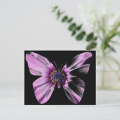 Carte Postale Papillon Fleur (Debout devant)