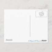 Carte Postale Papillon impressionniste (Dos)