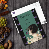 Carte postale Papillon Lady
