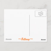 Carte Postale Papillon M.S. (Dos)