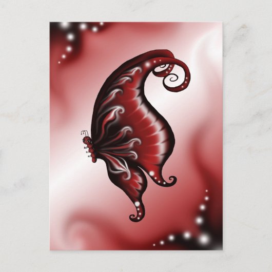 Carte Postale Papillon magique (Devant)