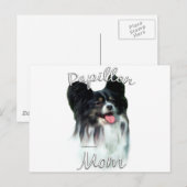 Carte Postale Papillon Maman 2 (Devant / Derrière)