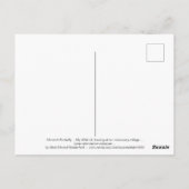 Carte Postale Papillon monarque par Mark Edward Westerfield (Dos)