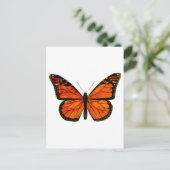 Carte Postale Papillon monarque Petit (Debout devant)