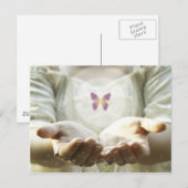 Carte Postale Papillon mystique (Devant / Derrière)