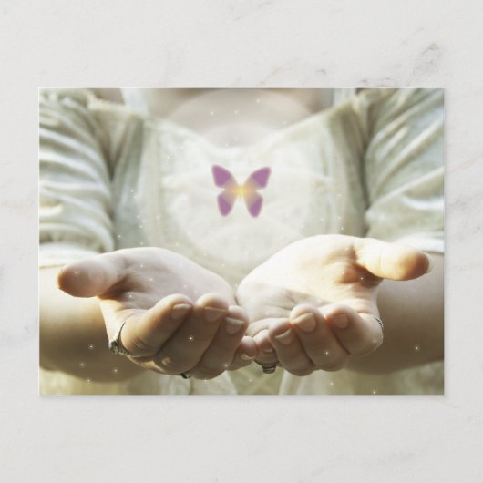 Carte Postale Papillon mystique (Devant)