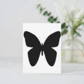 Carte Postale Papillon noir (Debout devant)
