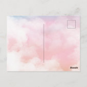 Carte Postale Papillon onirique esthétique (Dos)