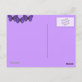 Carte postale Papillon Persephone (Dos)