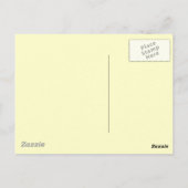 Carte Postale Papillon & Pois doux Floral Jardin Cadeaux Design (Dos)