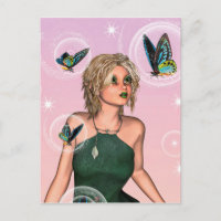 Papillon scintillant Fée Fantaisie Art