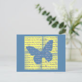 Carte Postale Papillon Slogan (Debout devant)