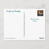 Carte Postale Papillon Swallowtail (Dos)