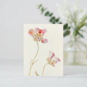 Carte Postale Papillon Tulip par Margaret Armstrong (Debout devant)