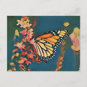 Carte Postale Papillon Ukiyo-e