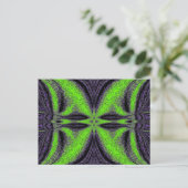 Carte Postale Papillon vert 4 (Debout devant)