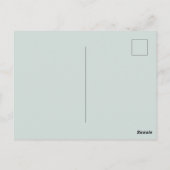 Carte postale papillon vintage (Dos)