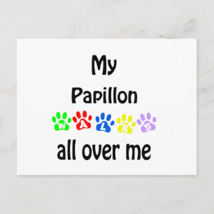 Carte Postale Papillon Walks Design