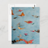 Carte Postale Papillons (Devant / Derrière)