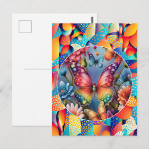 Carte Postale Papillons
