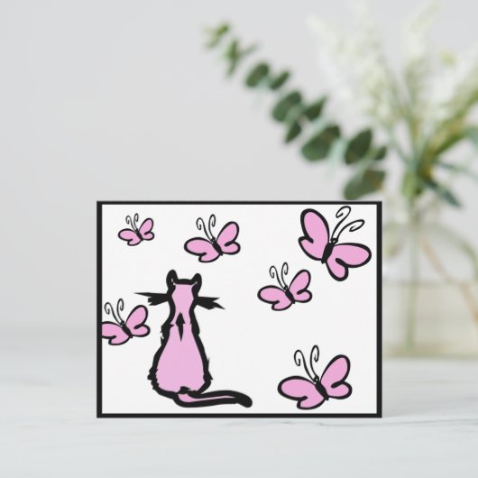 Carte Postale Papillons (Debout devant)